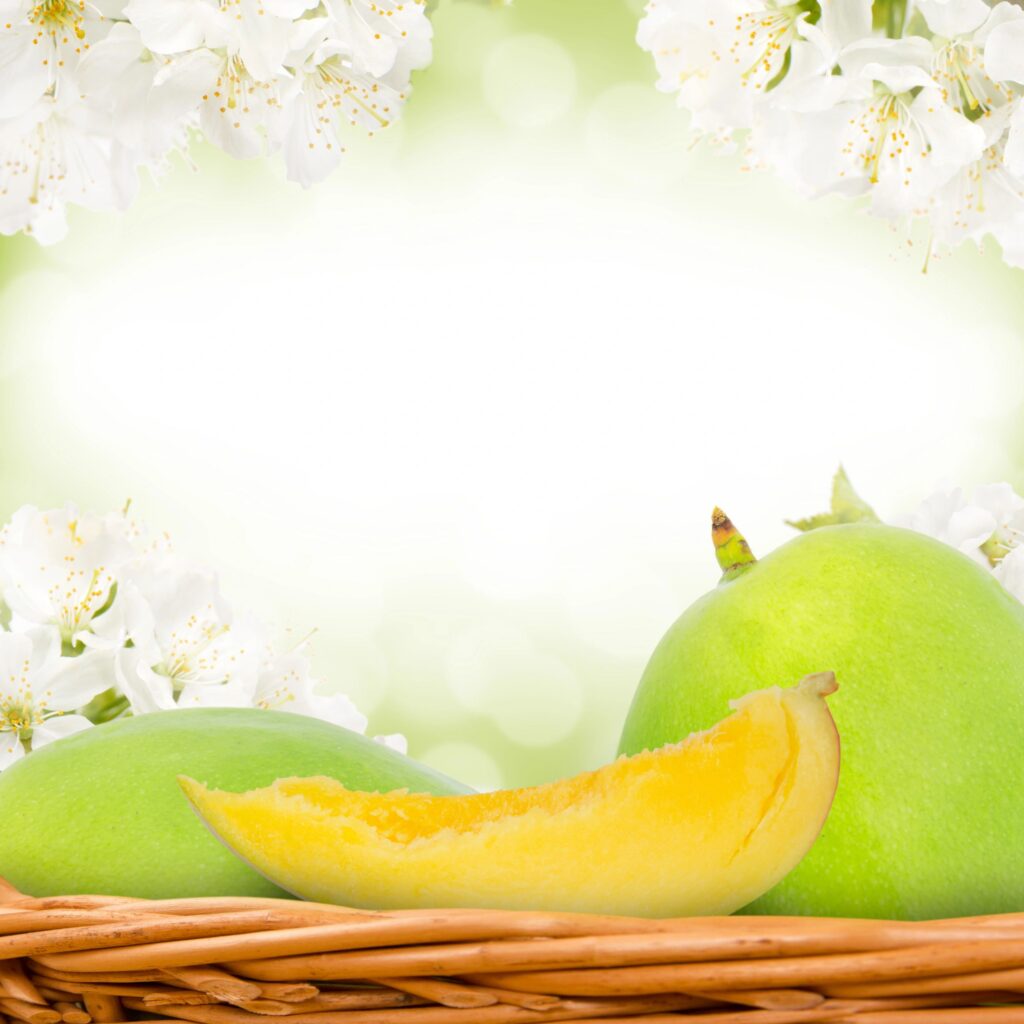Mango and slice